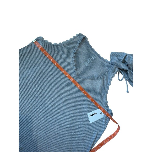 New Women's Sonoma Goods Pajama Rib Tank Top And Pajama Shorts Sleep Set L/XXL - Picture 12 of 15